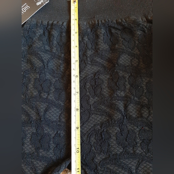 SHO SHO - NWT - Black lace leggings -  One Size - Picture 10 of 10